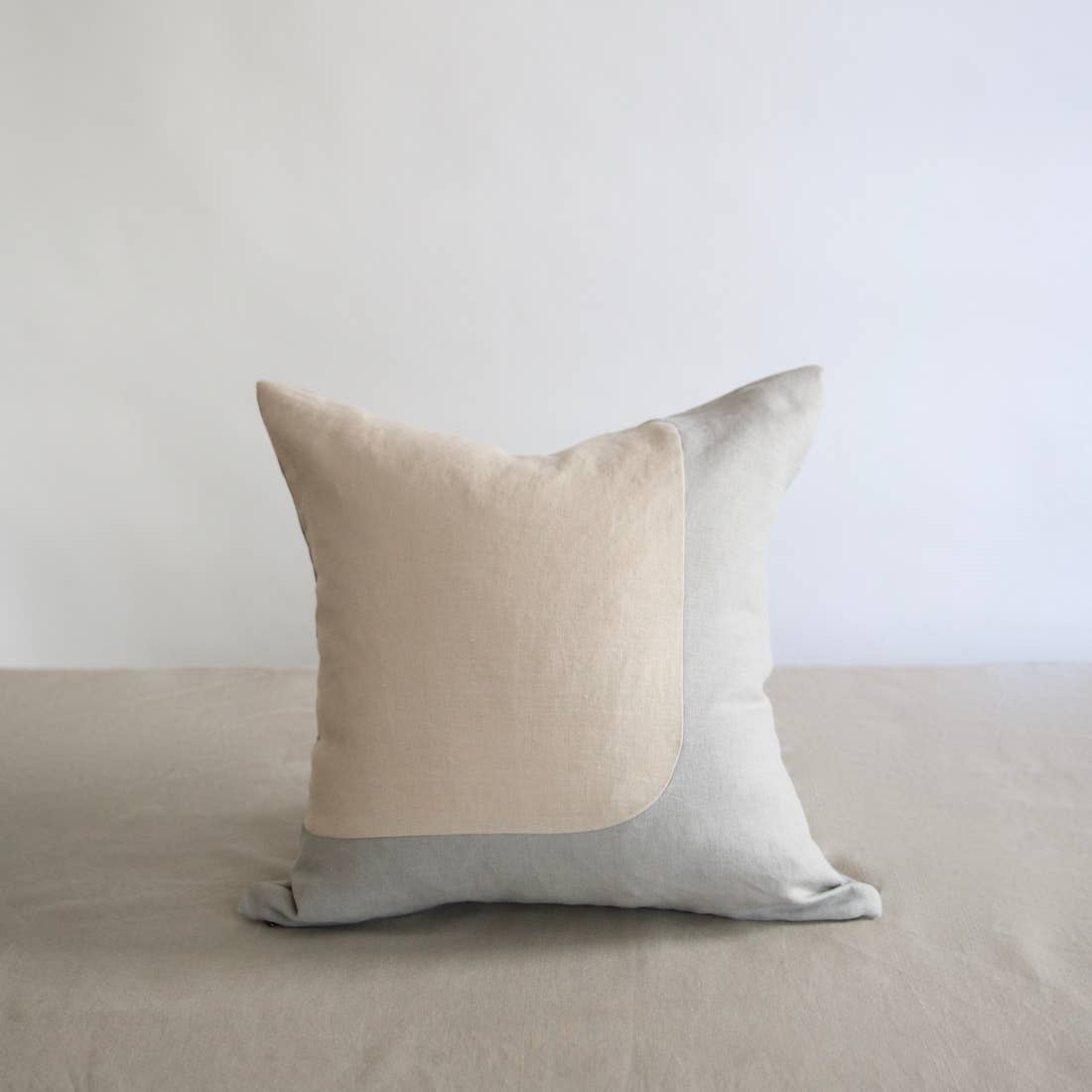 Eco-friendly Ethically Handmade Square Linen Accent Pillow