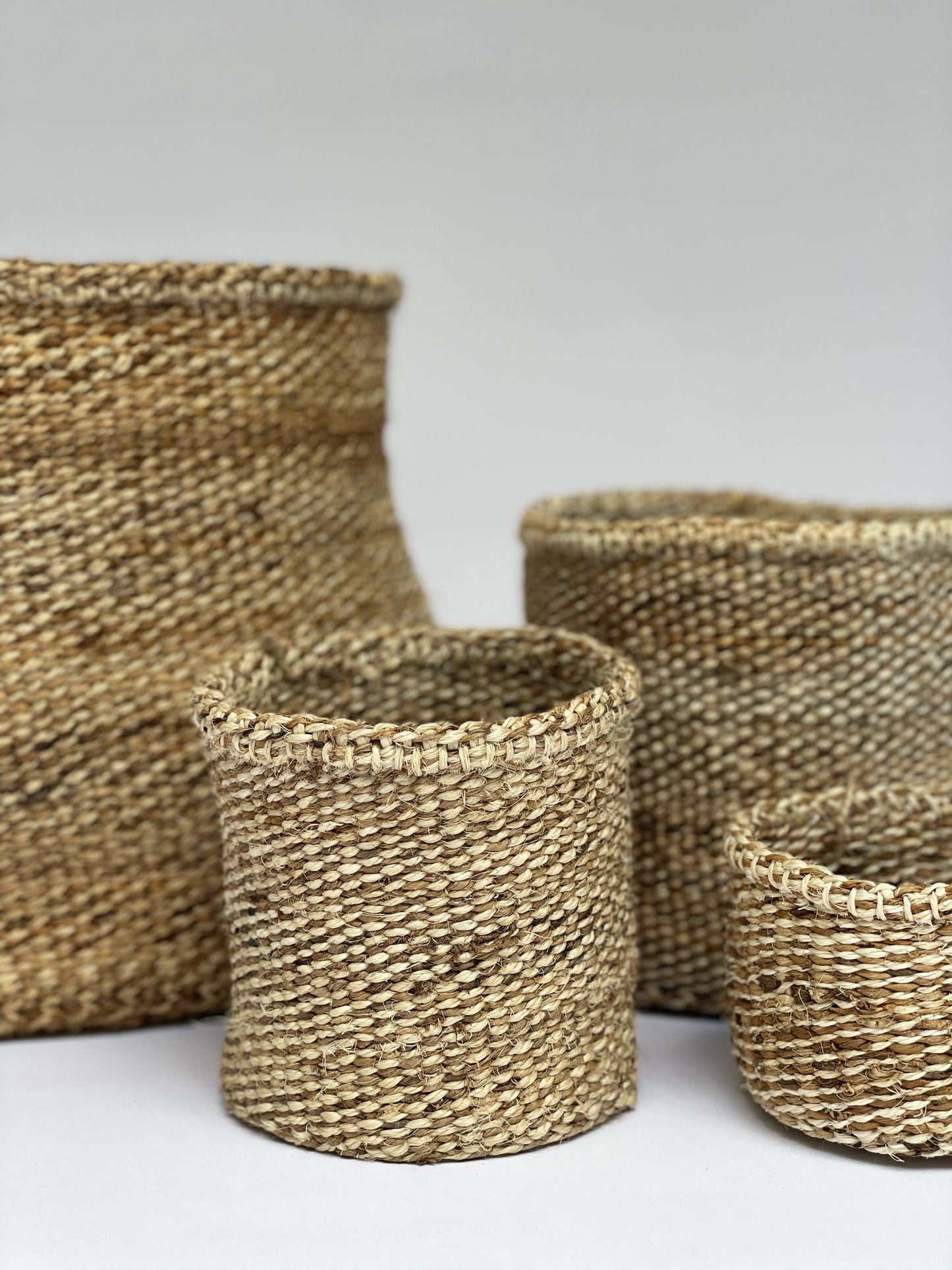 Sisal & Banana Leaf Storage Baskets