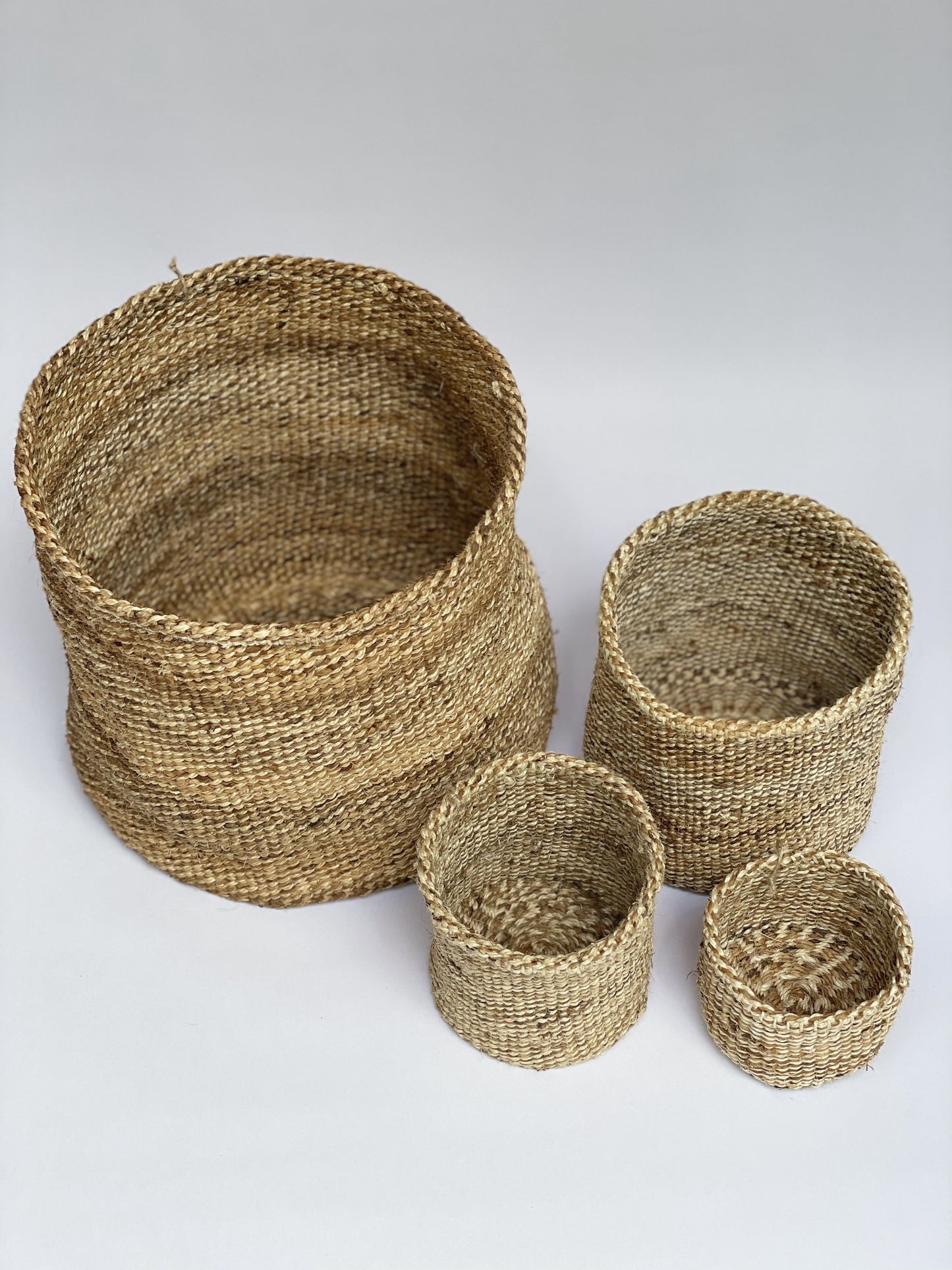 Sisal & Banana Leaf Storage Baskets
