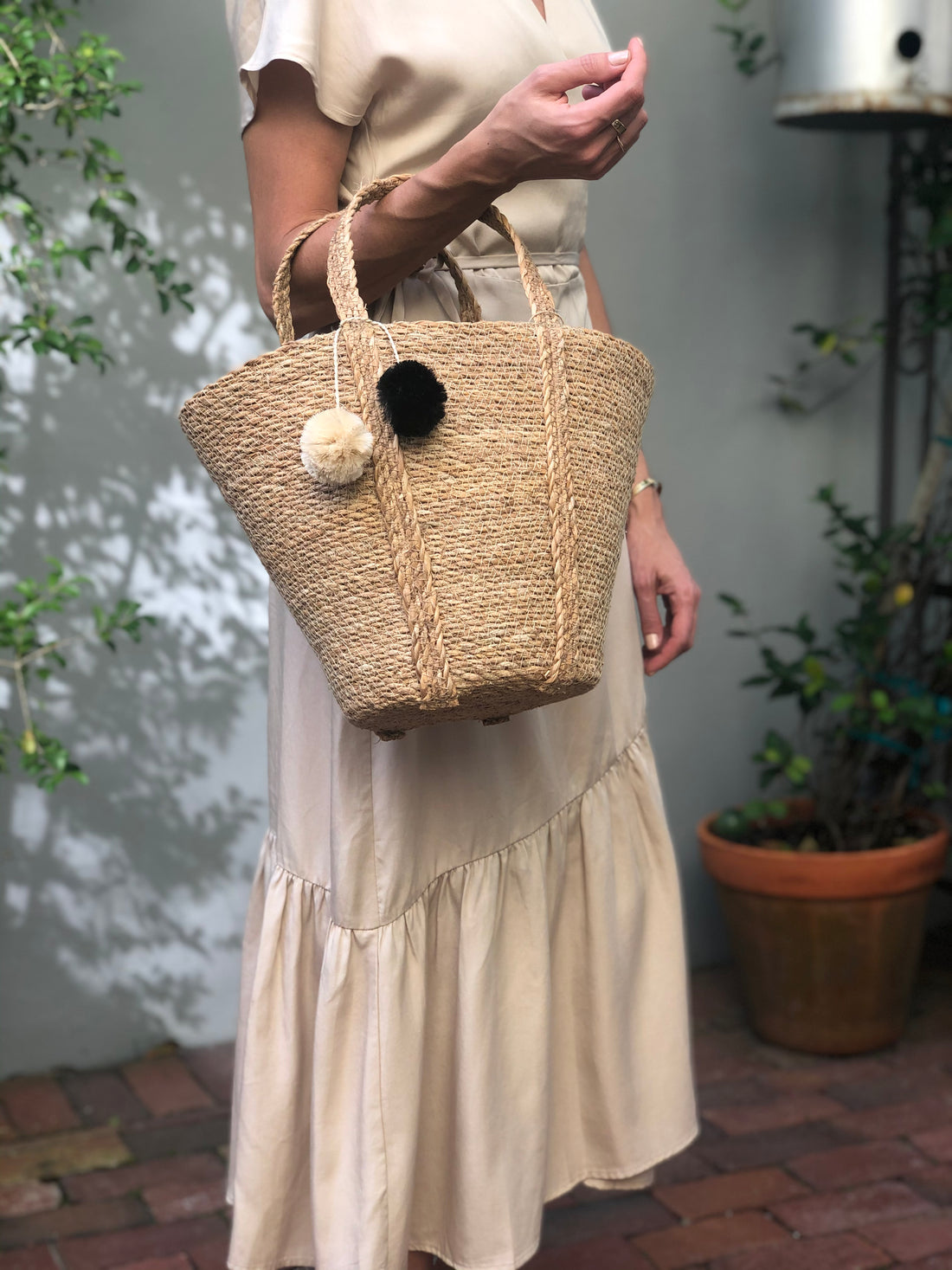 Handmade Savar Jute Basket Tote | SUNDAY & LOLA – Sunday & Lola
